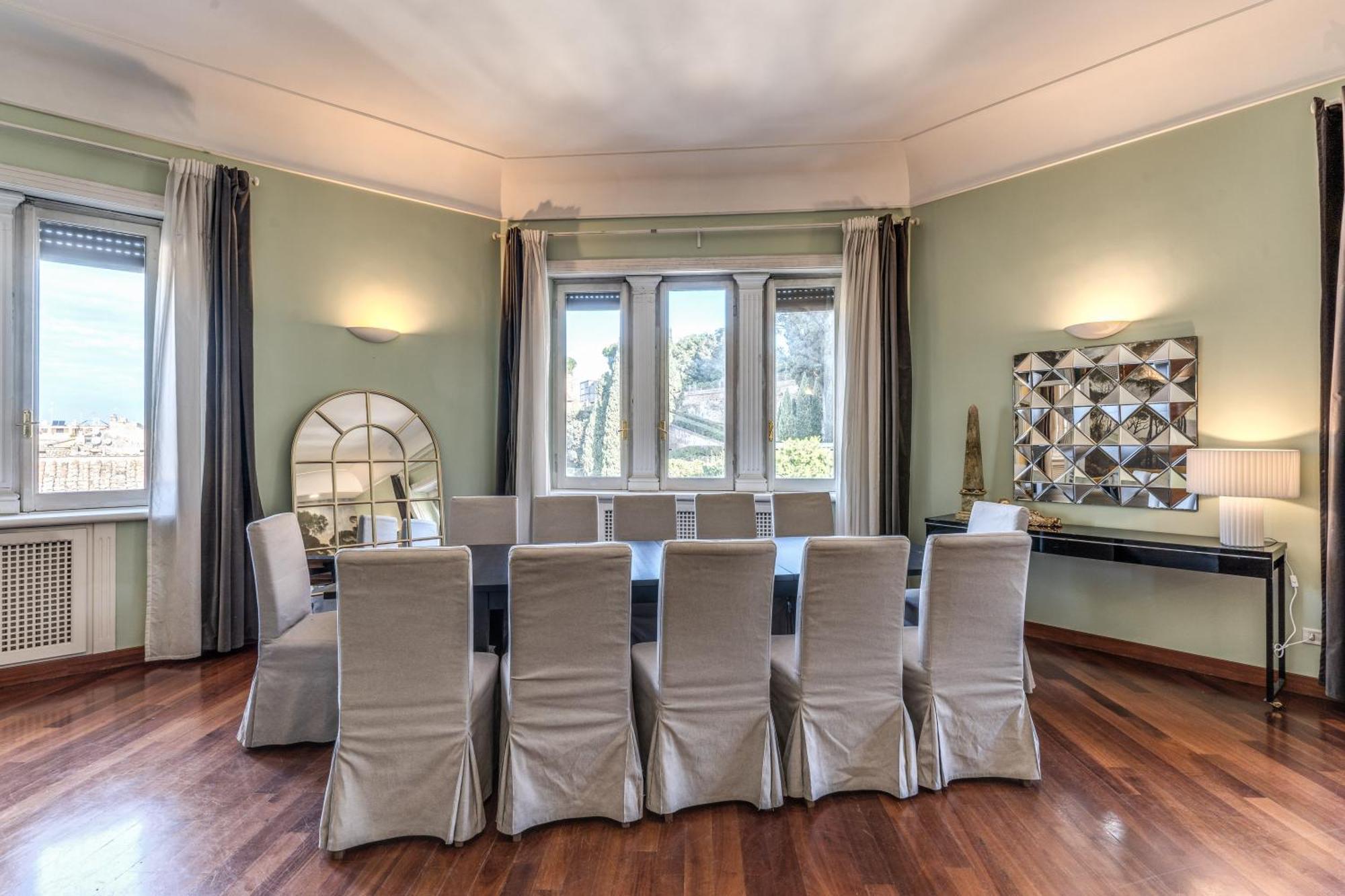 Apartmán Downtown Srl - Imperial Panorama Penthouse Řím Exteriér fotografie