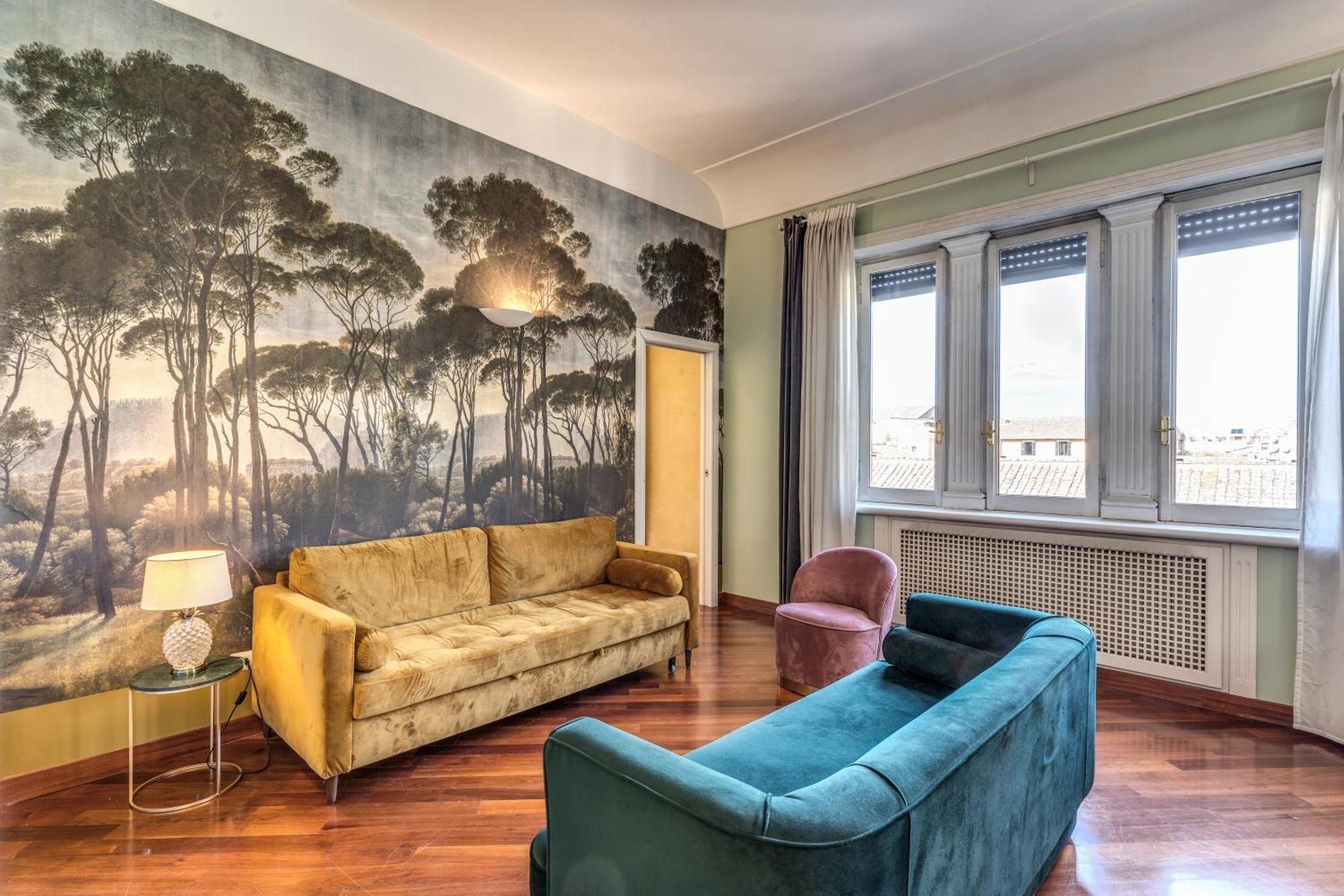 Apartmán Downtown Srl - Imperial Panorama Penthouse Řím Exteriér fotografie