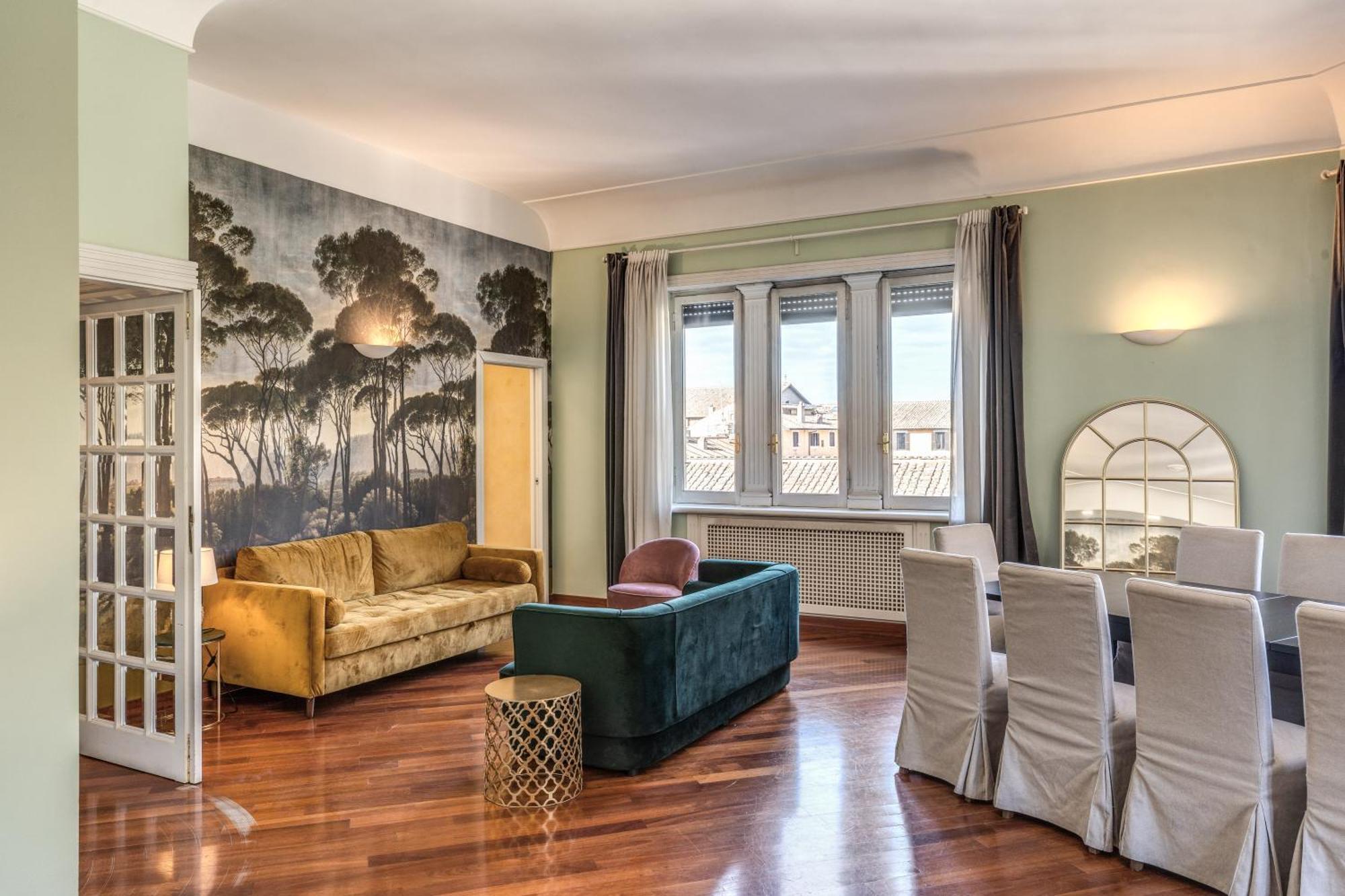 Apartmán Downtown Srl - Imperial Panorama Penthouse Řím Exteriér fotografie
