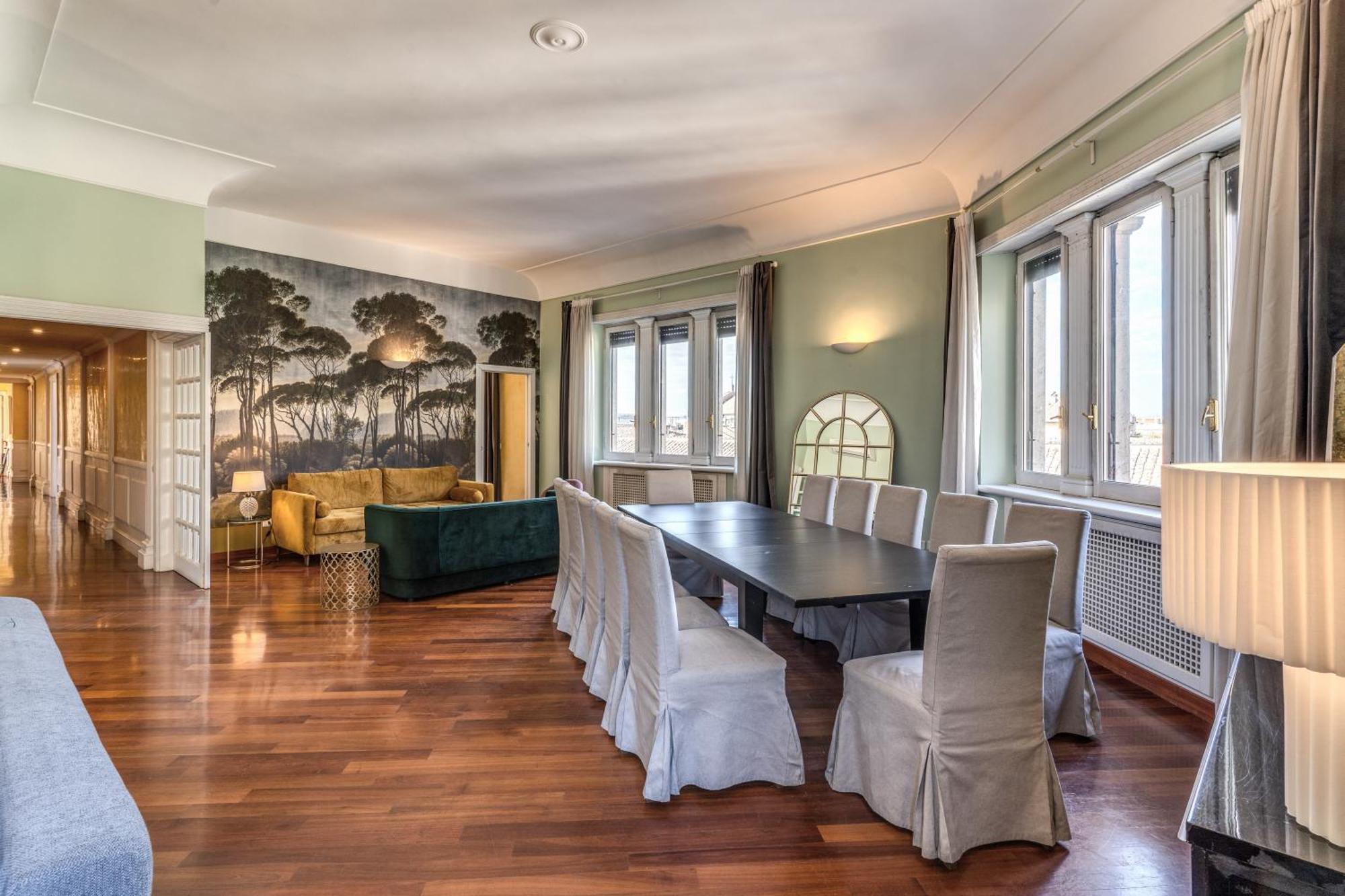 Apartmán Downtown Srl - Imperial Panorama Penthouse Řím Exteriér fotografie
